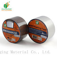 Shenzhen bull material hot sale adhesive bopp tape 48mm*45mic  transparent 